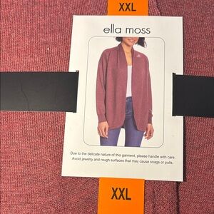 Ella Moss Rust Cardigan